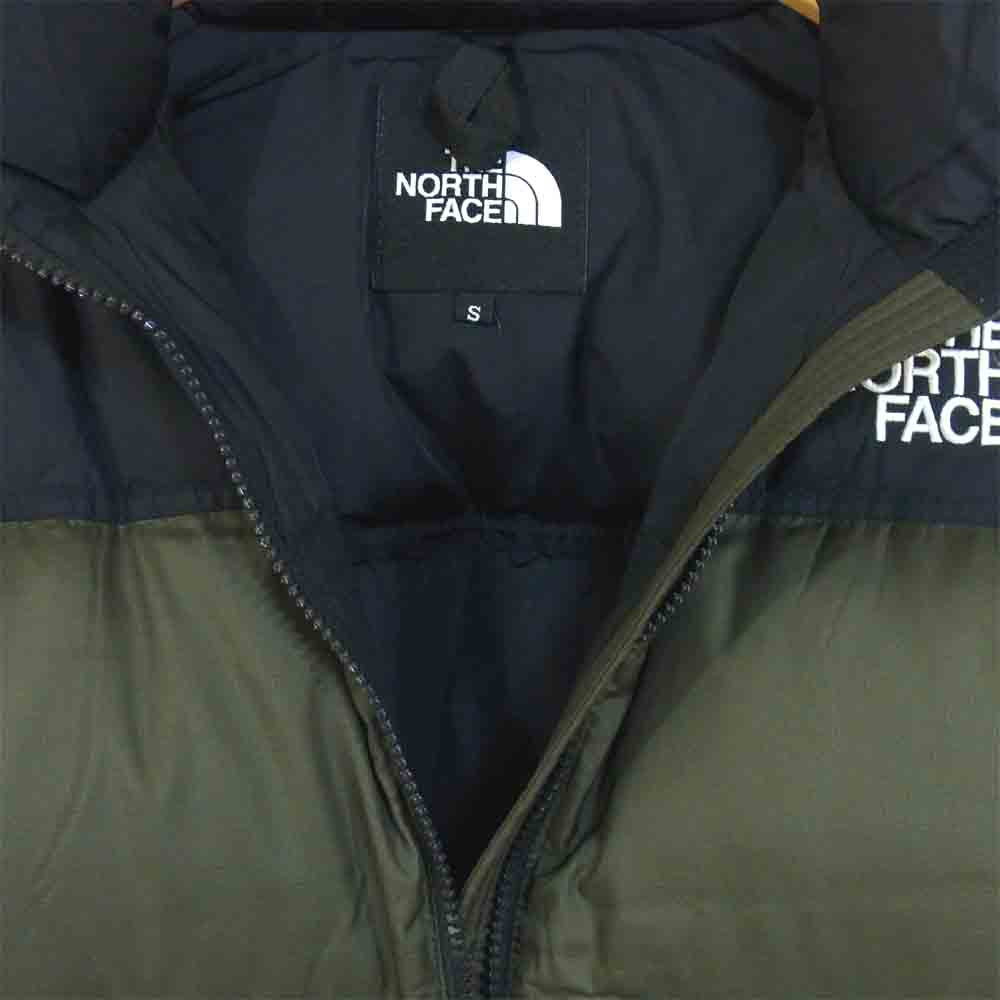 THE NORTH FACE ノースフェイス ND91841 Nuptse Jacket ヌプシ ダウン ジャケット カーキ系 S【中古】
