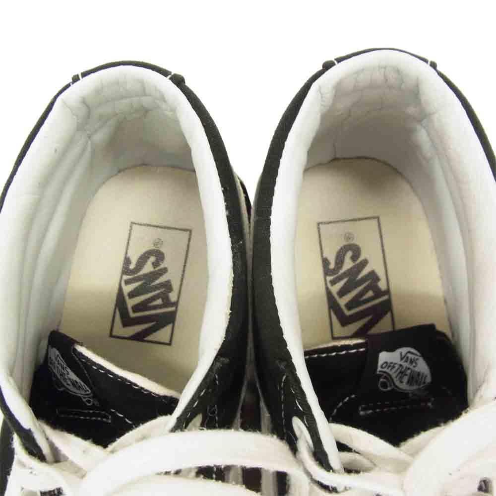 VANS バンズ 721356 SK8-MID スケート ミッドカット フレイムソール スニーカー ブラック系 US Men 9.5【中古】