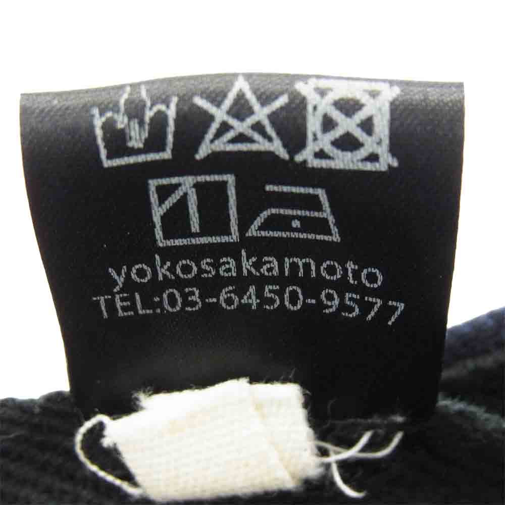 ヨーコサカモト デニム キャンプ キャップ ダークネイビー系【中古】