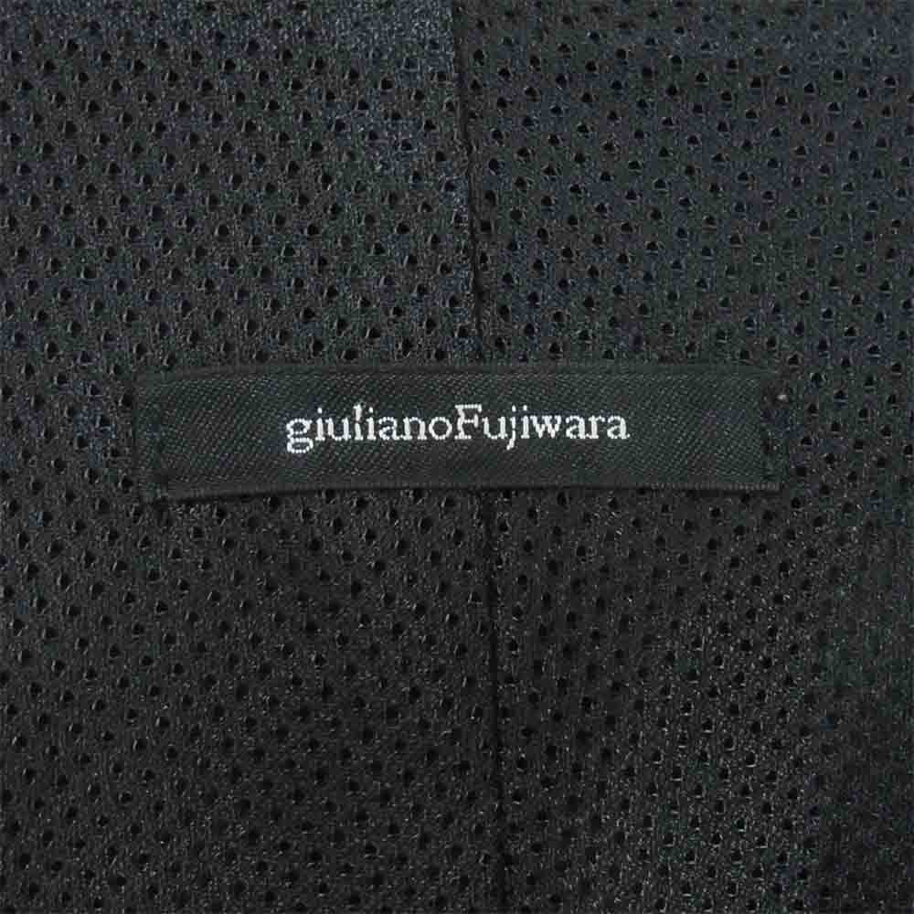 ジュリアーノ P208190003 ボンバージャケット イタリア製 ボンバー ジャケット ブラック系 48【中古】