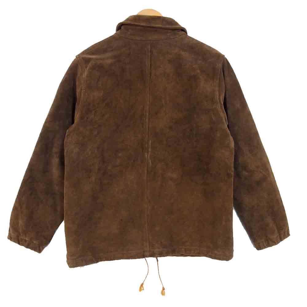 ソニックラブバイネペンテス カウハイド スエード レザー ジャケット ブラウン系 M【中古】