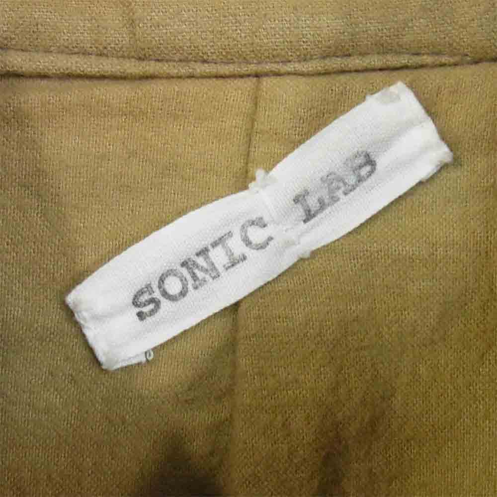 ソニックラブバイネペンテス カウハイド スエード レザー ジャケット ブラウン系 M【中古】