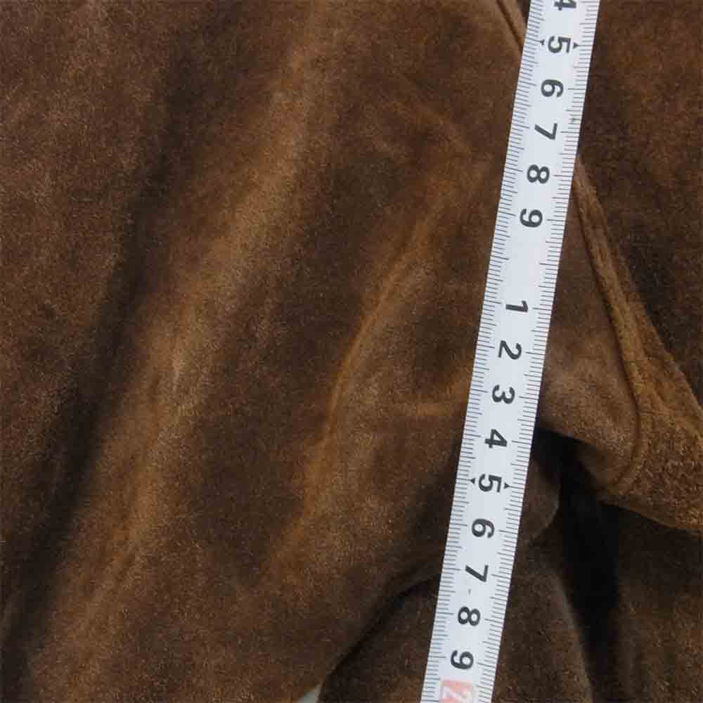 ソニックラブバイネペンテス カウハイド スエード レザー ジャケット ブラウン系 M【中古】