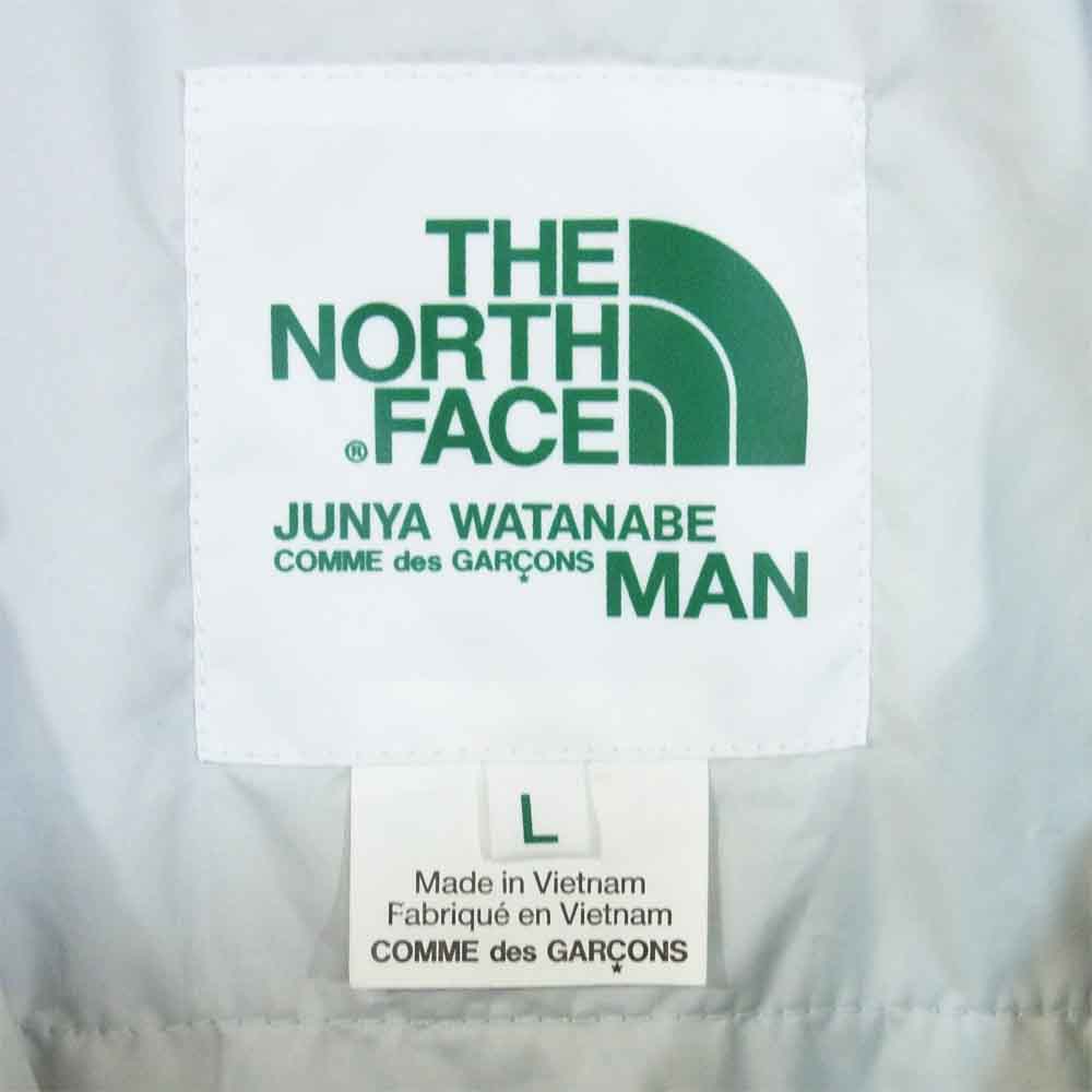 JUNYA WATANABE COMME des GARCONS MAN ジュンヤワタナベコムデギャルソンマン WB-J405 eYe × THE NORTH FACE JACKET ノースフェイス マウンテン パーカー ネイビー系 L【美品】【中古】