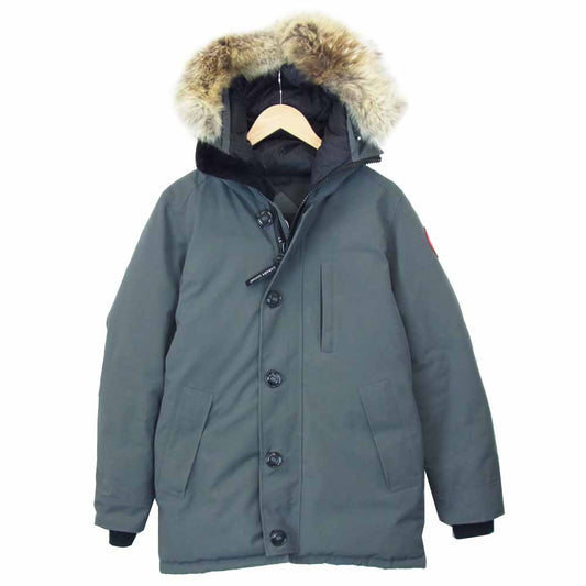 CANADA GOOSE カナダグース 3438JM 国内正規品 JASPER PARKA ジャスパー ダウン ジャケット グレー系 S【中古】