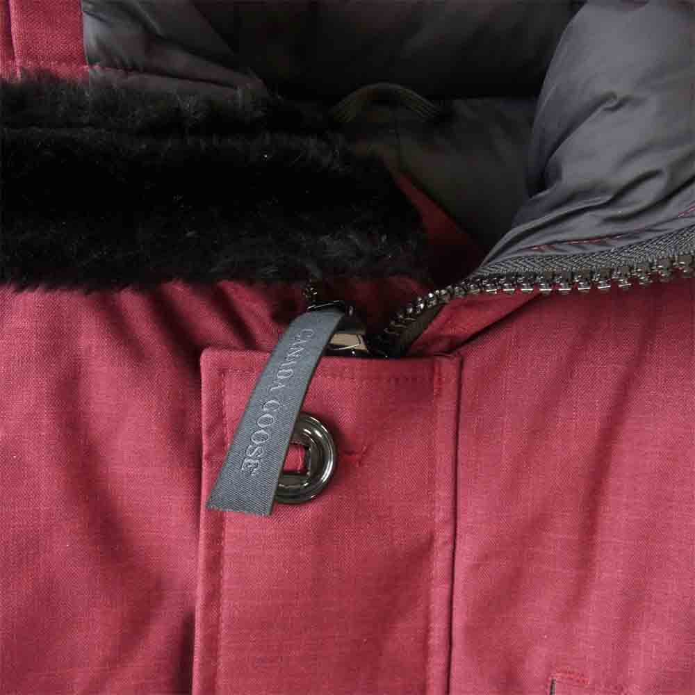 CANADA GOOSE カナダグース 3481JMB 国内正規品 EDIFICE エディフィス 別注 CRESTON クレストン ダウン ジャケット ワインレッド系 S【美品】【中古】