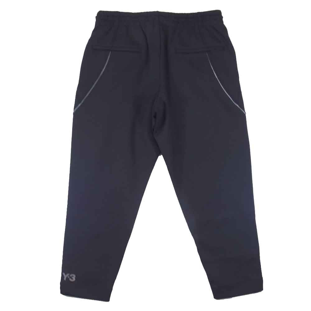 Yohji Yamamoto ヨウジヤマモト GV6078 Y-3 ワイスリー M CH1 KNIT SHELL PANTS チャプター1 ニットシェル トラックパンツ ブラック系 M【美品】【中古】