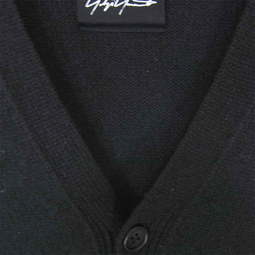 Yohji Yamamoto ヨウジヤマモト HV-K77-189 POUR HOMME プールオム BLACK Scandal ブラックスキャンダル スパイダー ニット カーディガン ブラック系 3【中古】