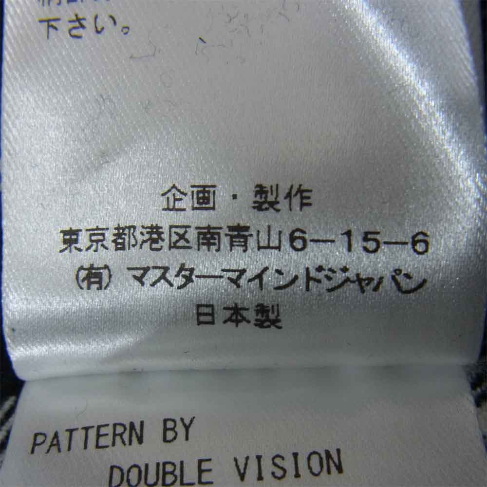 mastermind JAPAN マスターマインドジャパン 20AW MW20S05-SH005-007 hooded checked cotton shirt コットン シャツ ブラック系 S【中古】