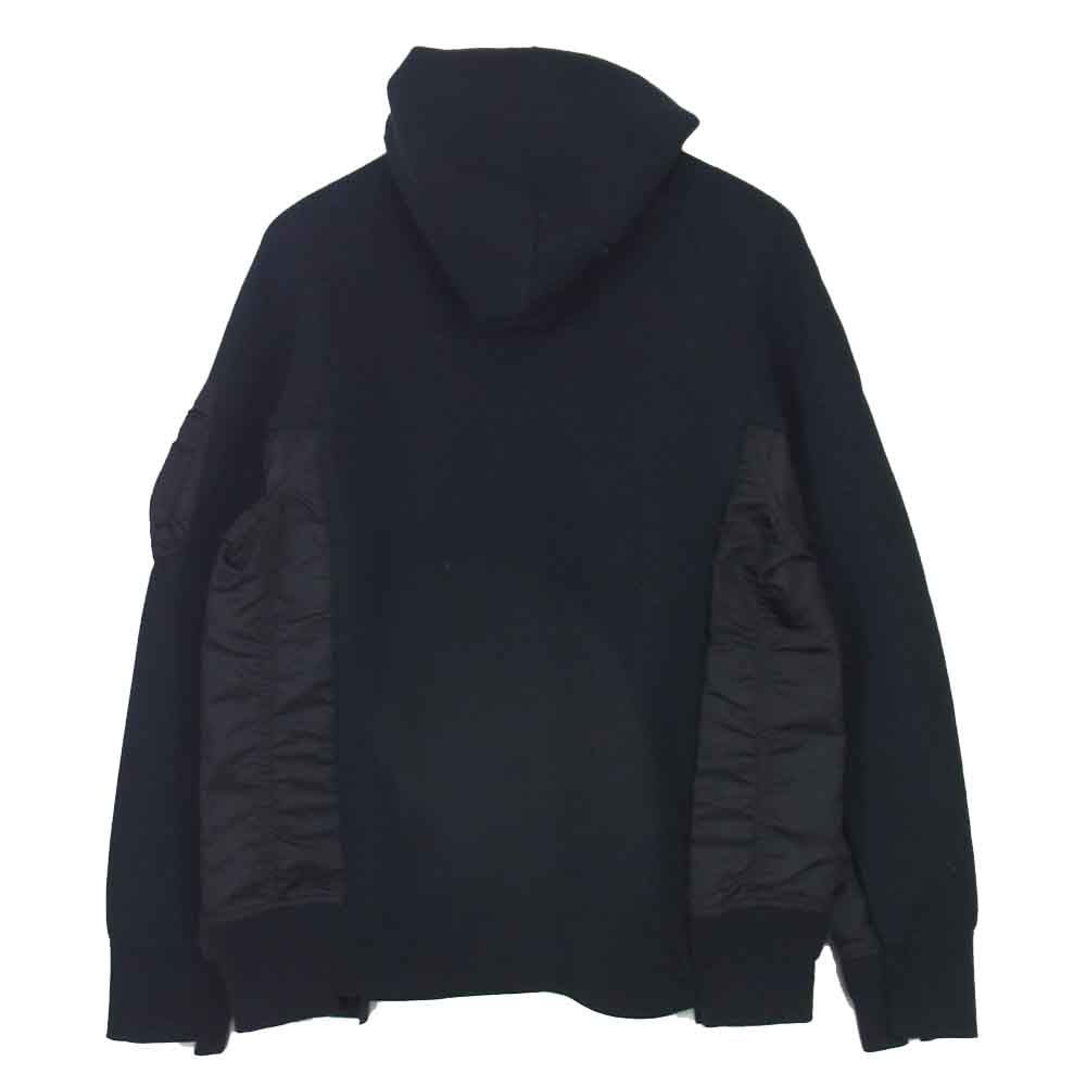 Sacai サカイ SCM-033 Sponge Sweat x MA-1 Hoodie フーディー