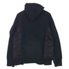 Sacai サカイ SCM-033 Sponge Sweat x MA-1 Hoodie フーディー スウェット ブラック系 2【美品】【中古】