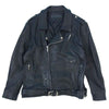 CHROME HEARTS クロムハーツ（原本無） SLUFF LTHR VJ ダガー ジップ ダブル ライダース ジャケット ブラック系 XL【美品】【中古】