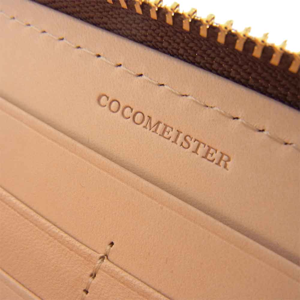 COCOMEISTER ココマイスター マットーネ ラージ ウォレット 長財布 ブラウン系【新古品】【未使用】【中古】