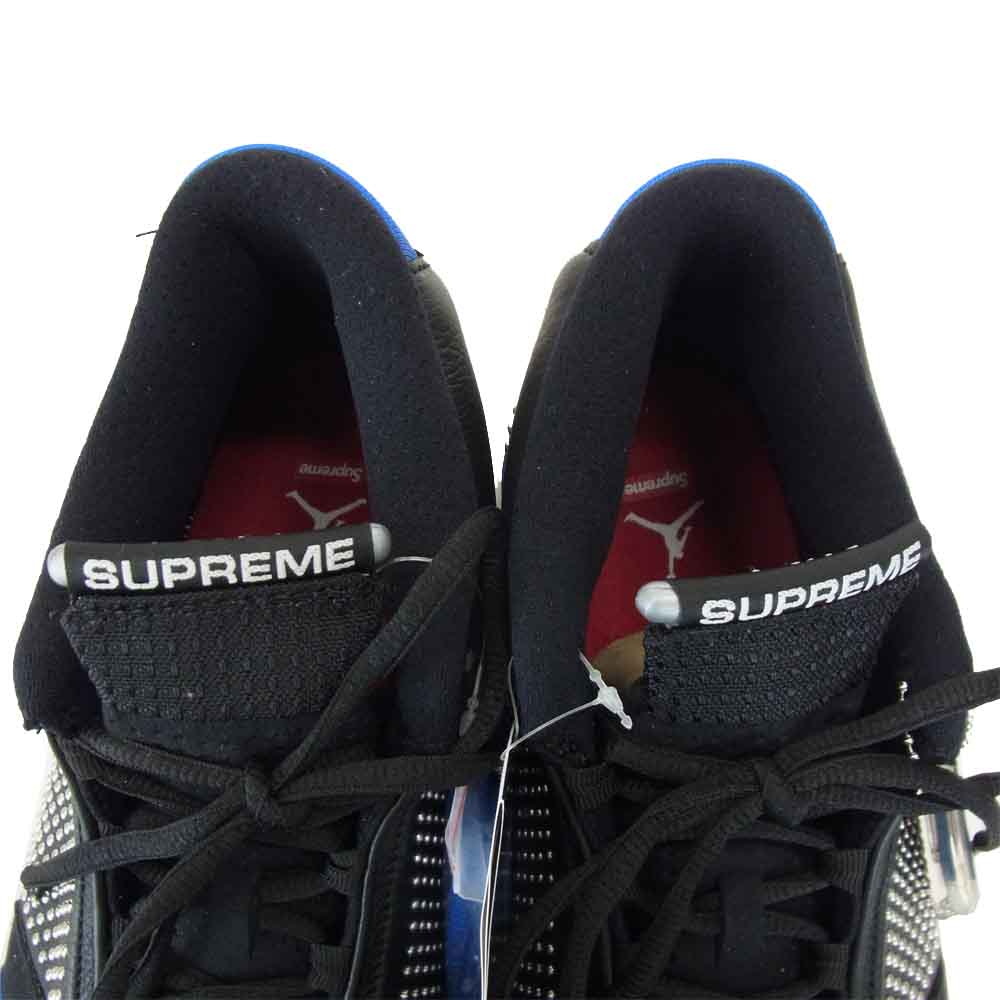 Supreme シュプリーム BV7630－004 × NIKE ナイキ AIR JORDAN 14 RETRO レトロ スニーカー ブラック系 28.5cm【新古品】【未使用】【中古】