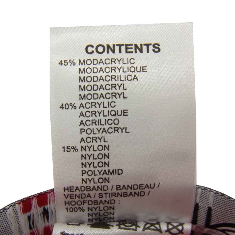 Supreme シュプリーム 20SS H50SS20 ｘ KANGOL カンゴール BERMUDA CASUAL HAT バルミューダ カジュアル ハット レッド系 ホワイト系 L【新古品】【未使用】【中古】