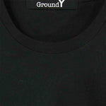 Yohji Yamamoto ヨウジヤマモト GD-T31-070 グラフィック ロゴ プリント 半袖 Tシャツ ブラック系 1【美品】【中古】