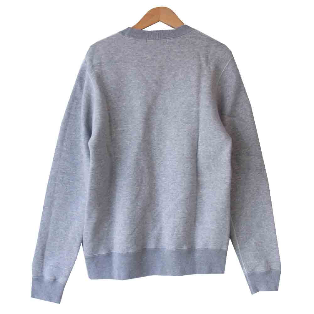 HYSTERIC GLAMOUR ヒステリックグラマー 0663CS01 CR/LIVE IN NYC pt SW クランプス プリント スウェット グレー グレー系 S【中古】