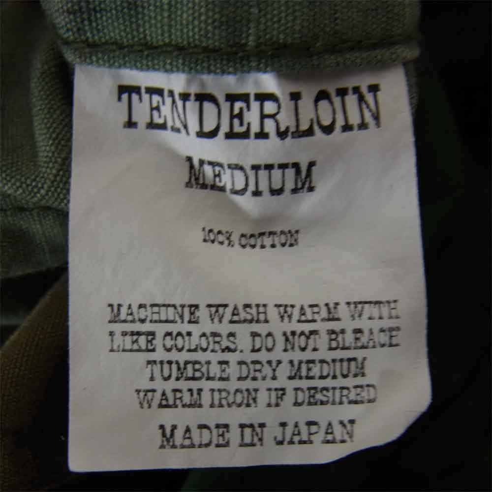 TENDERLOIN テンダーロイン T-ARMY JKT JF アーミー シャツ ジャケット カーキ系 M【中古】