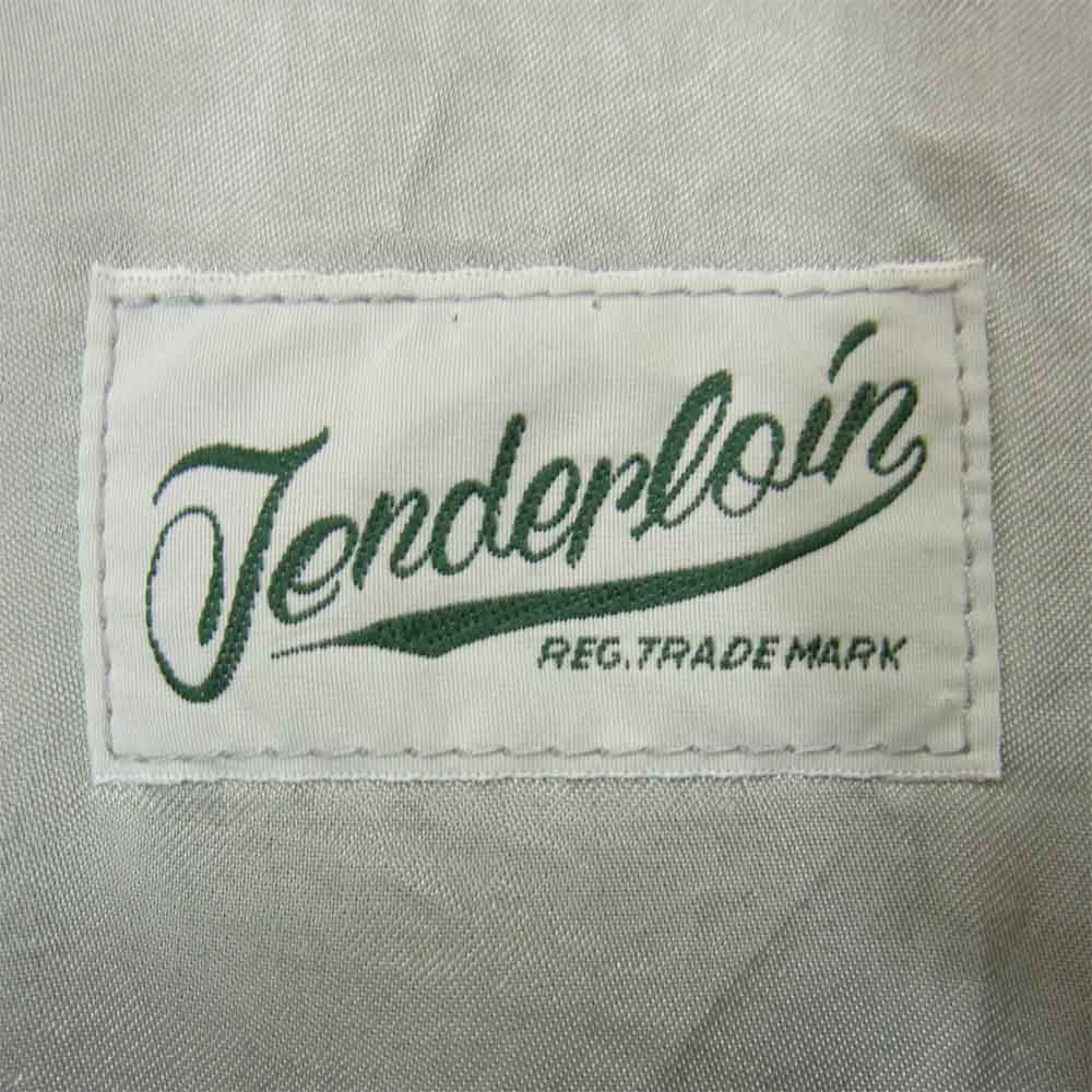 TENDERLOIN テンダーロイン 17AW T-BEAR CPO ベアジャケット ブロックチェック グリーン系 M【中古】