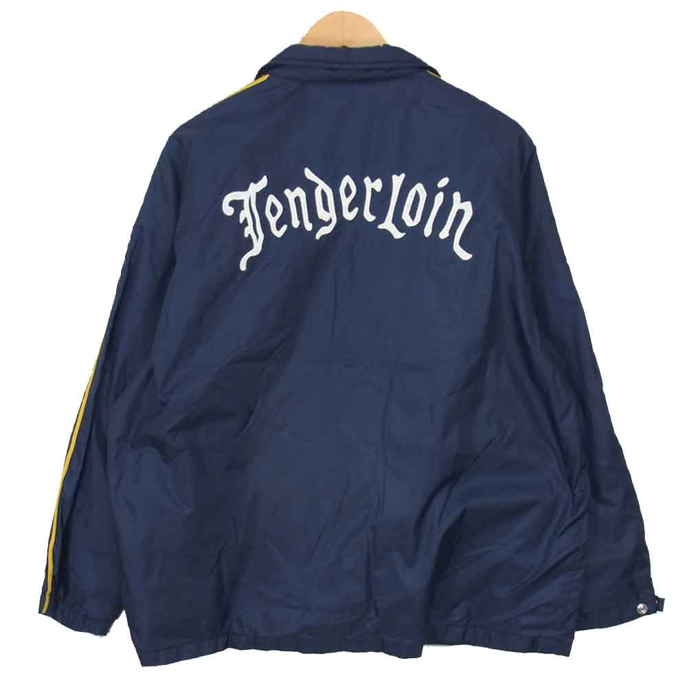 TENDERLOIN テンダーロイン T-RACING COACH JKT レーシング コーチ ジャケット ネイビー系 L【中古】