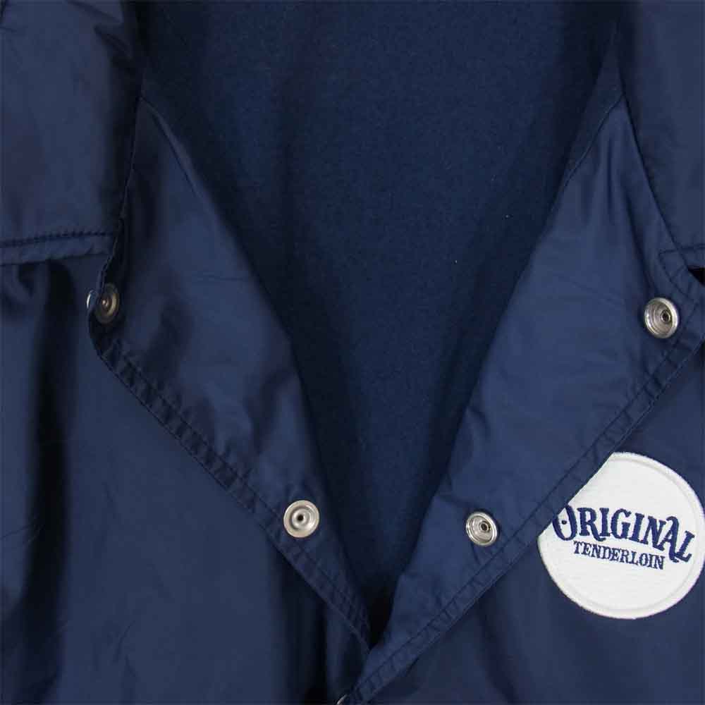 TENDERLOIN テンダーロイン T-RACING COACH JKT レーシング コーチ ジャケット ネイビー系 L【中古】