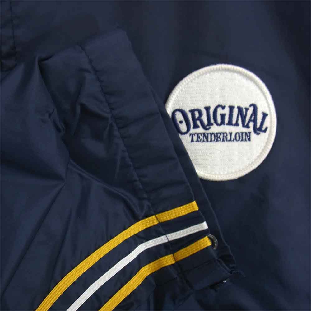 TENDERLOIN テンダーロイン T-RACING COACH JKT レーシング コーチ ジャケット ネイビー系 L【中古】