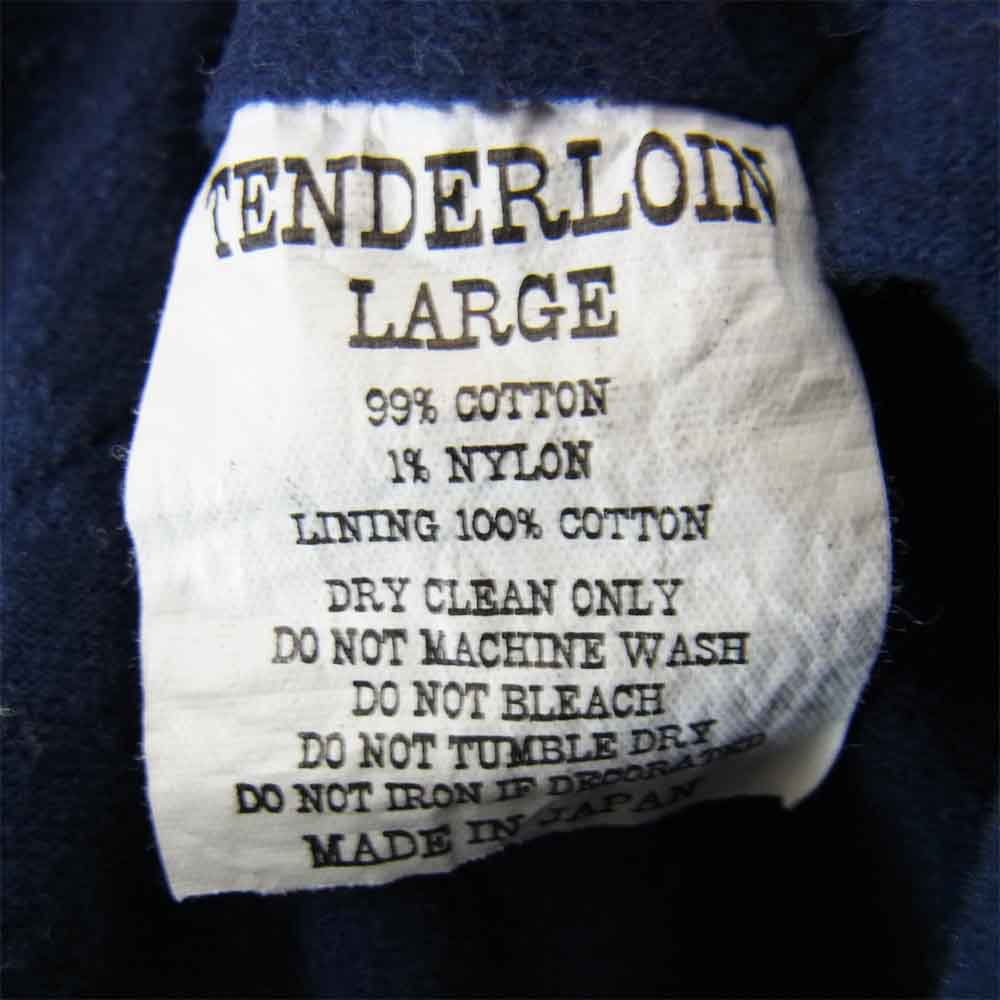 TENDERLOIN テンダーロイン 渋谷店限定 T-COACH JKT SO コーチジャケット ネイビー系【中古】