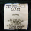TENDERLOIN テンダーロイン T-BUFFALO CPO JKT バッファローチェック ウール ジャケット グリーン系 L【中古】