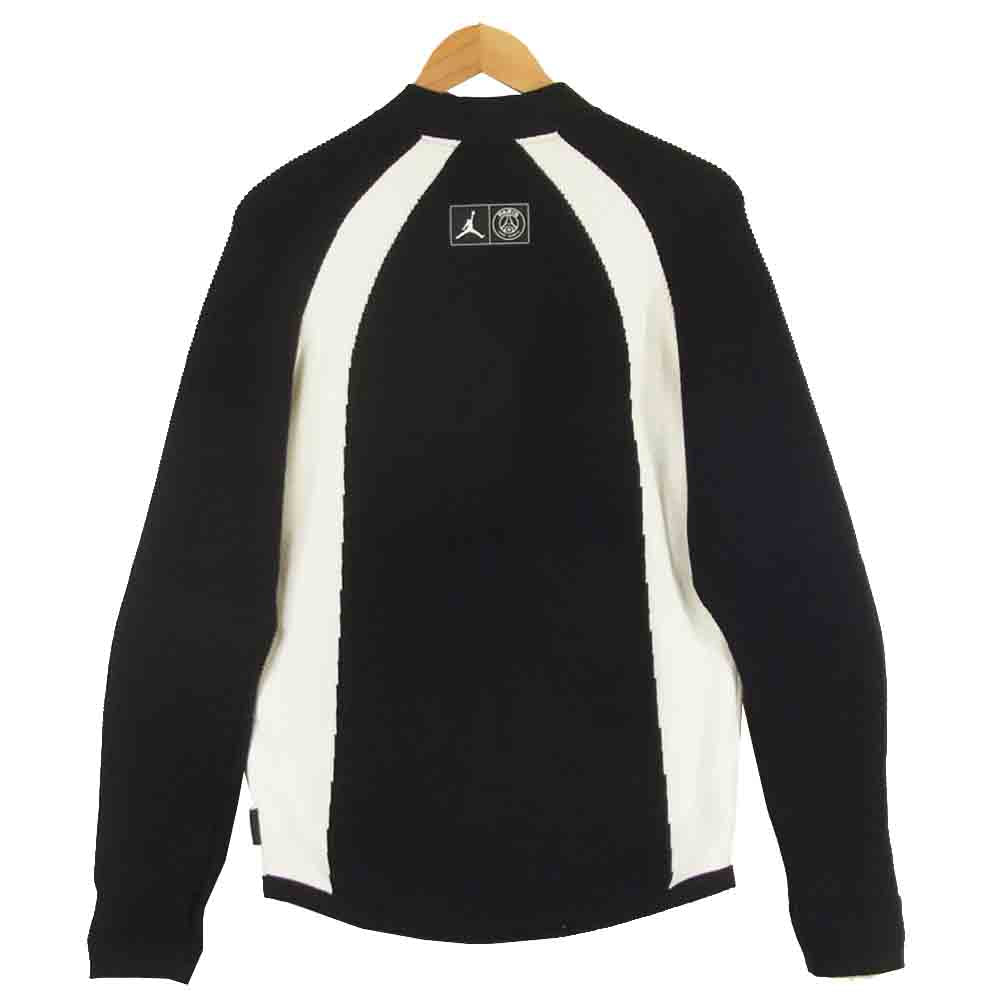 NIKE ナイキ 19SS BQ4209-010 PARIS SAINT GERMAIN PSG パリサンジェルマン フライニット ジャケット ブラック系 ホワイト系 XS【美品】【中古】