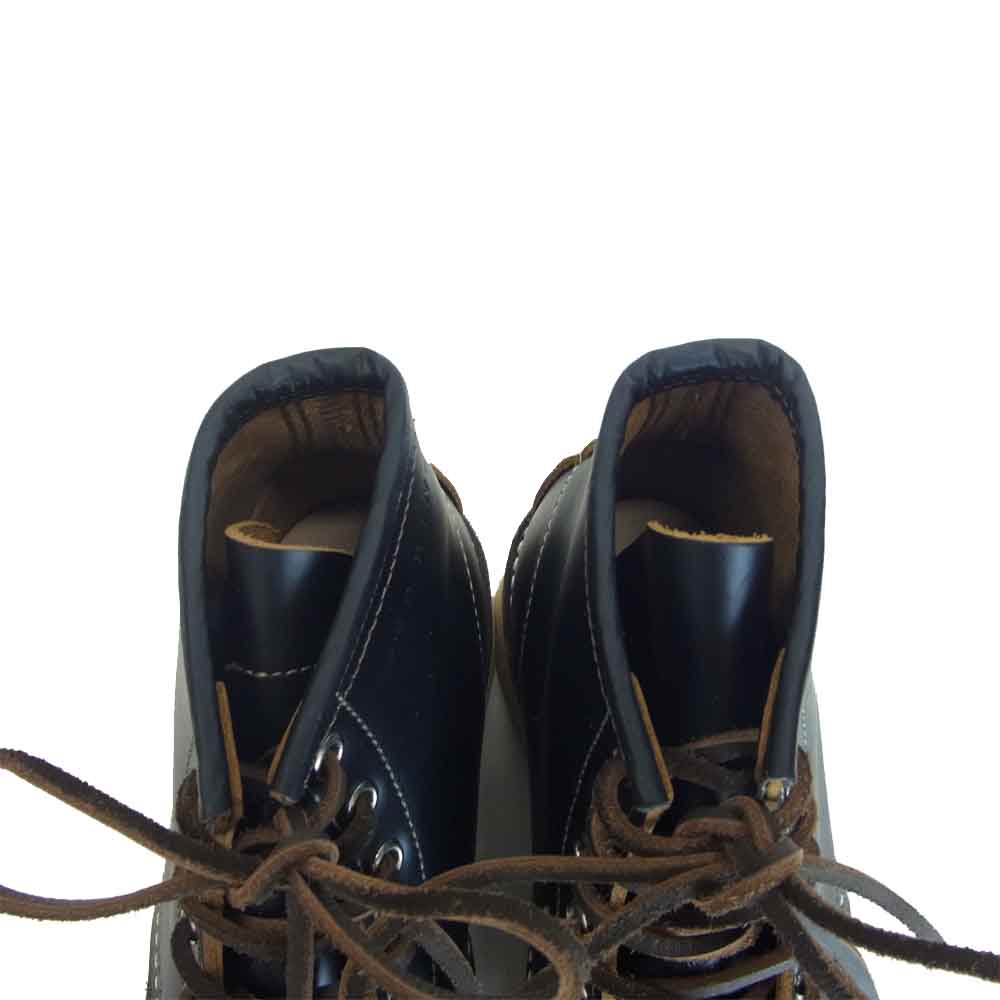 RED WING レッドウィング 9874 復刻犬タグ クローンダイク アイリッシュセッター ブーツ ブラック系 25cm【新古品】【未使用】【中古】