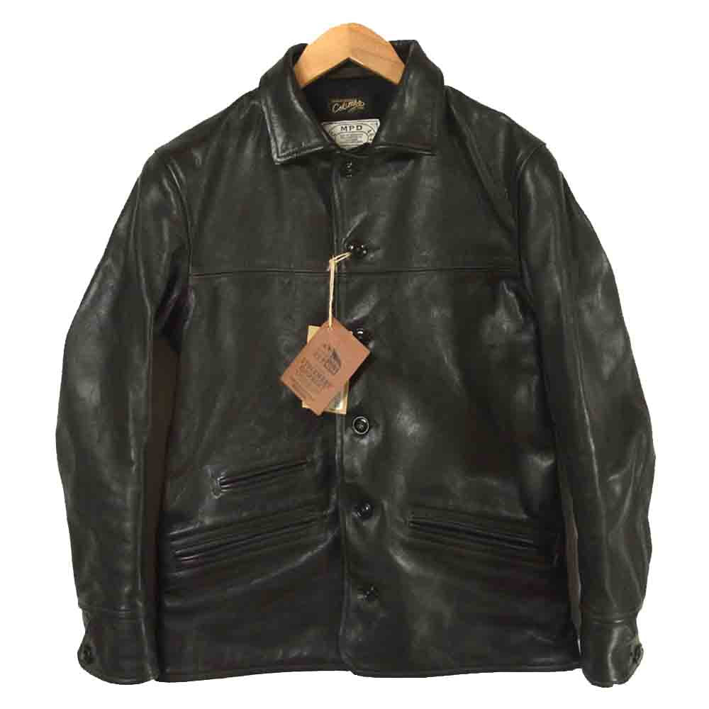 コリンボ ZT-0145 ORIGINAL STOCKMANS COAT オリジナル ストックマンズ コート ホースハイド ジャケット ブラック系 36【中古】