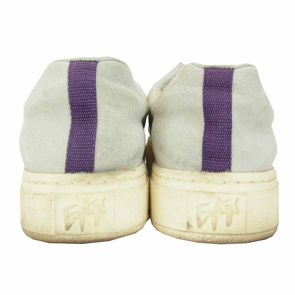 Doja So Suede フロントゴア スエード スリッポン オフホワイト系【中古】