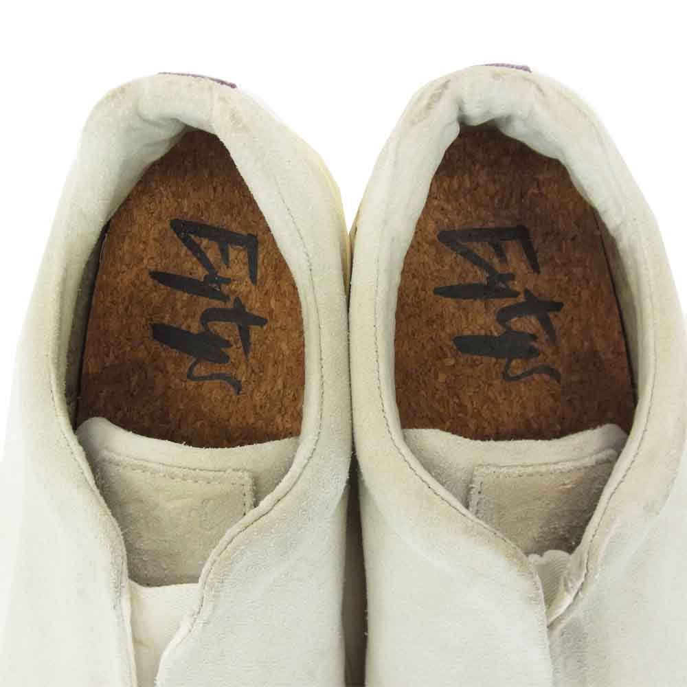 Doja So Suede フロントゴア スエード スリッポン オフホワイト系【中古】