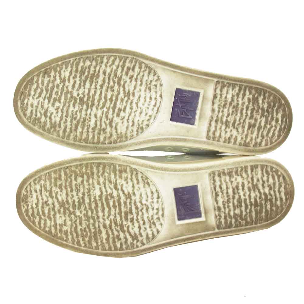 Doja So Suede フロントゴア スエード スリッポン オフホワイト系【中古】