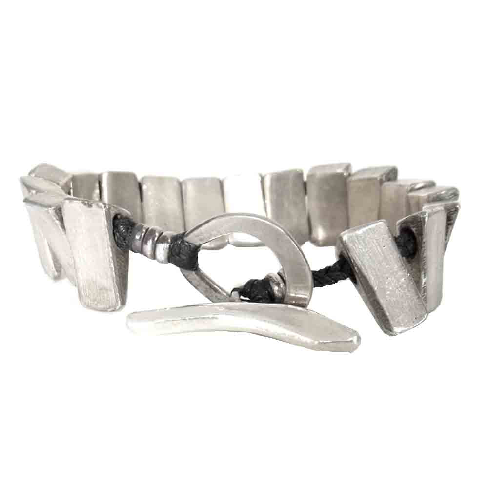 JILL PLATNER ジルプラットナー アルマジロ ブレスレット シルバー系【中古】