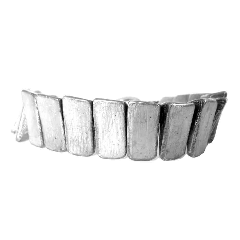 JILL PLATNER ジルプラットナー アルマジロ ブレスレット シルバー系【中古】