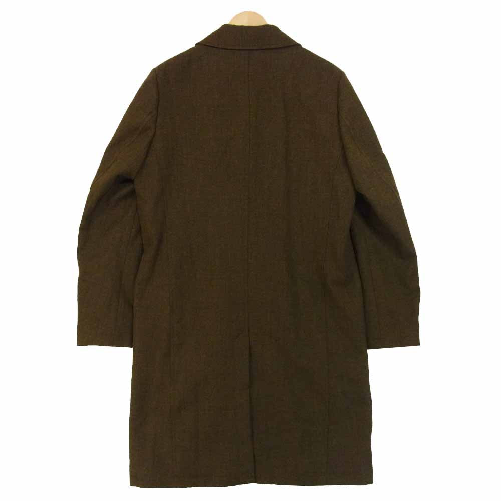 メルフ mr1120 highlander ハイランダー メランジ ウール コート オリーブ系 3【中古】