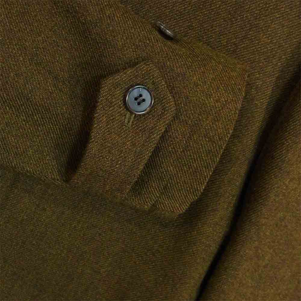 メルフ mr1120 highlander ハイランダー メランジ ウール コート オリーブ系 3【中古】