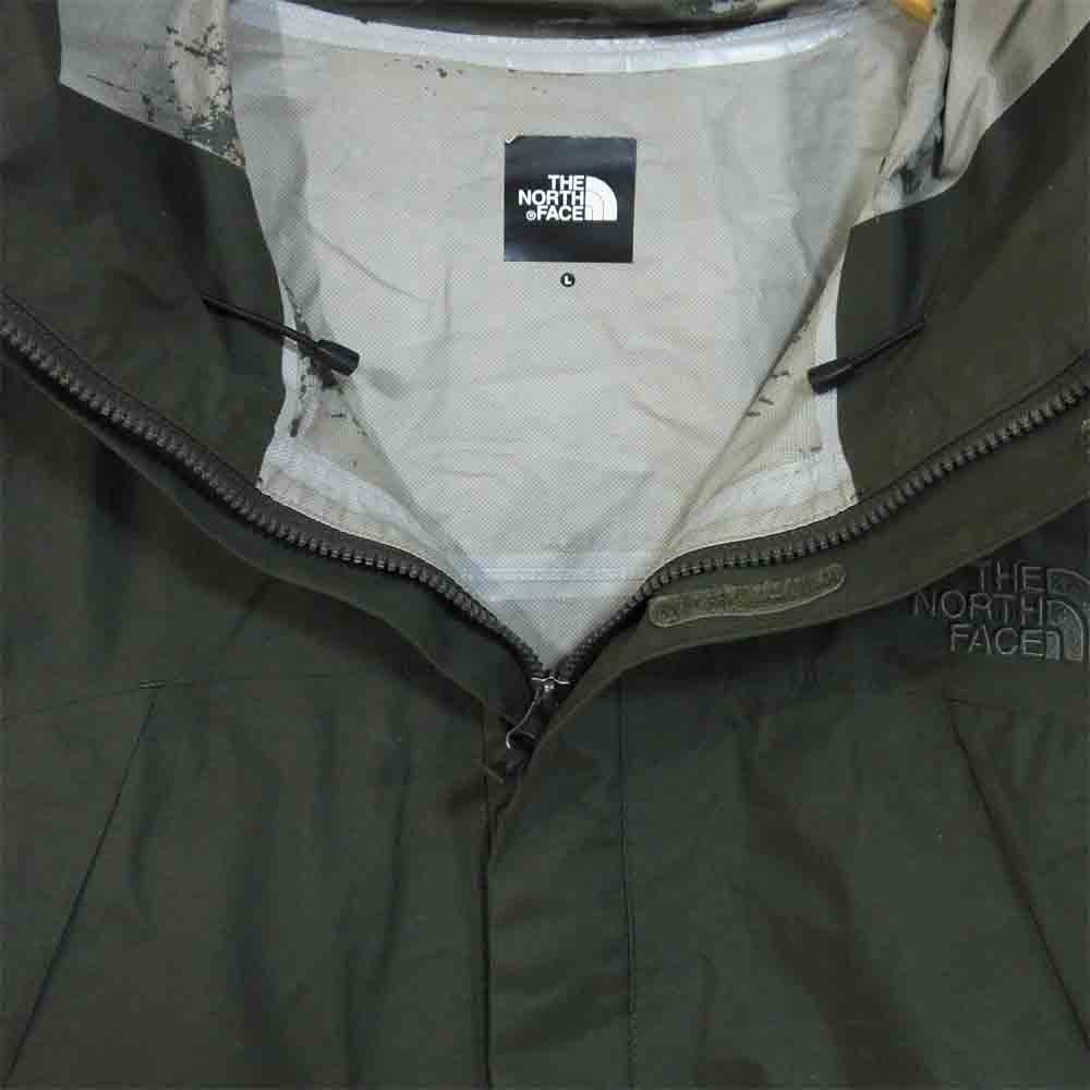 THE NORTH FACE ノースフェイス NP61320 ドット ショット ジャケット Dot Shot Jacket マウンテン パーカー カーキ系 L【中古】