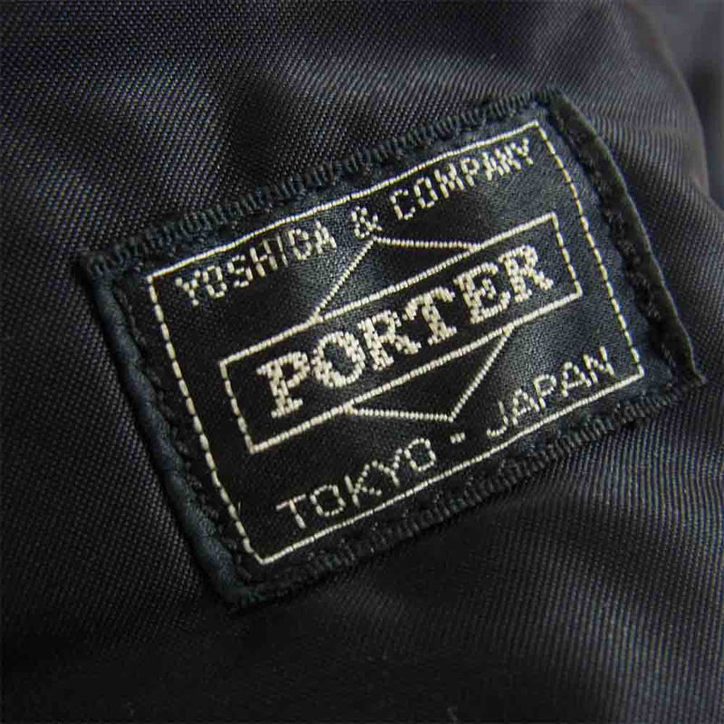 PORTER ポーター 8261 TANKER タンカー ミニ バッグ リュック バックパック ブラック系【美品】【中古】