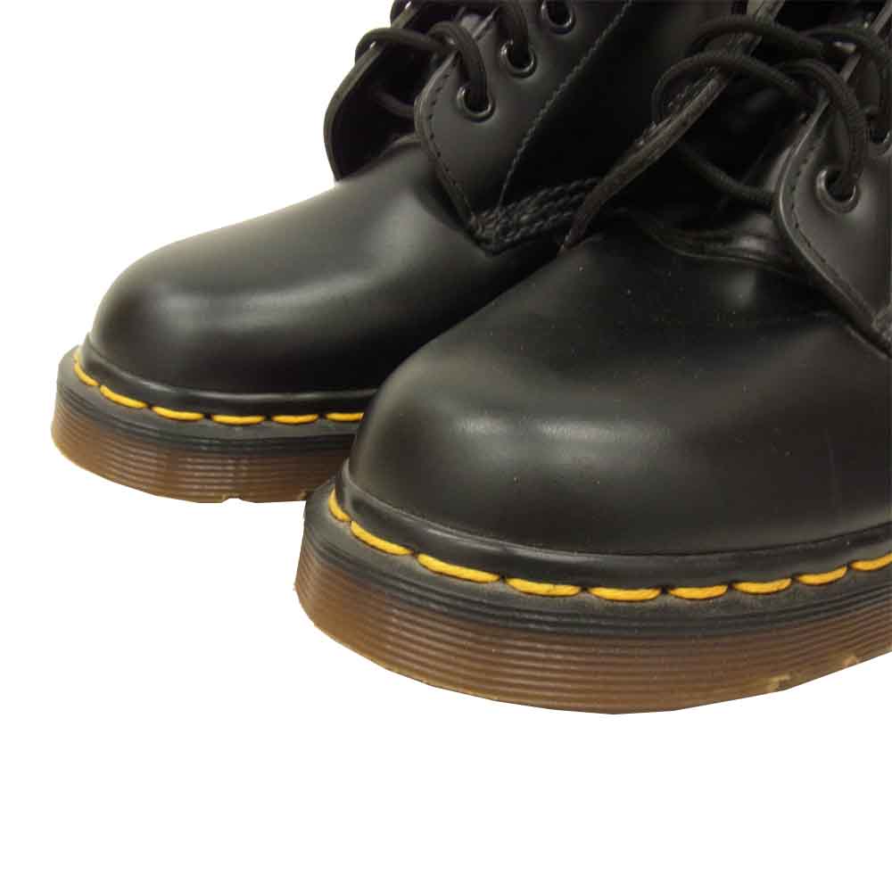 Dr.Martens ドクターマーチン 8ホール レースアップ  ブーツ MADE IN ENGLAND ブラック系 M【美品】【中古】