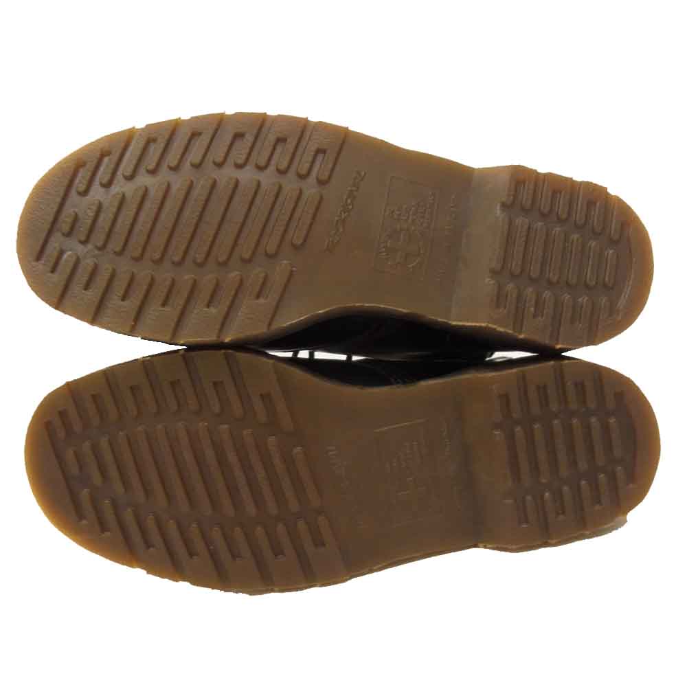 Dr.Martens ドクターマーチン 8ホール レースアップ  ブーツ MADE IN ENGLAND ブラック系 M【美品】【中古】