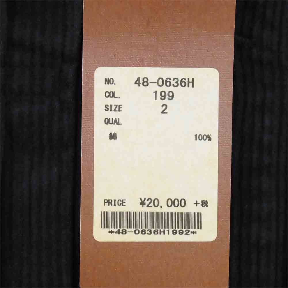 SPELL BOUND スペルバウンド 48-0636H 8Wコーデュロイ オーバーJKT ジャケット ブラック系 2【新古品】【未使用】【中古】