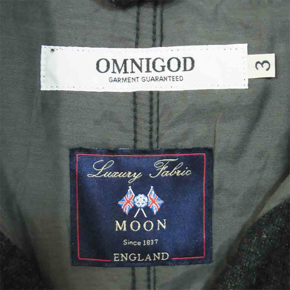 OMNIGOD オムニゴッド 58-0224W アブラハムムーン ストアーズ カバーオール オリーブ系 3【新古品】【未使用】【中古】