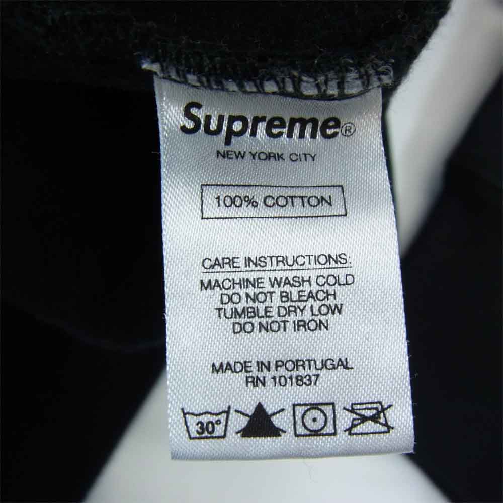 Supreme シュプリーム 18AW × CDG SHIRT コムデギャルソン シャツ Split Box Logo Hooded Sweatshirt  ブラック系 L【美品】【中古】