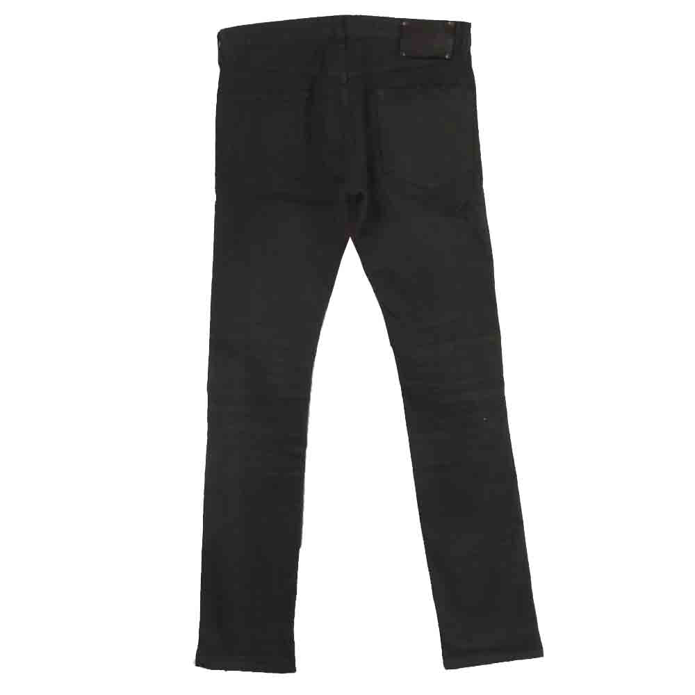 イサムカタヤマ バックラッシュ 1356-01C クラッシュ ストレッチ パンツ ボタンフライ ブラウン系 M【中古】