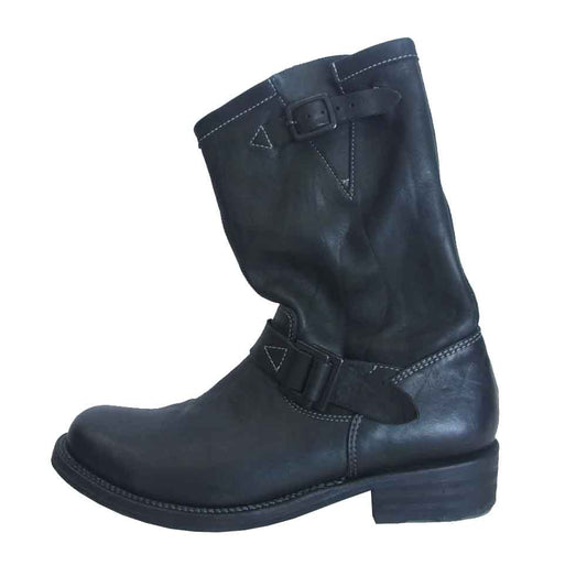 イサムカタヤマ バックラッシュ 500-23 ダブル ショルダー エンジニア ブーツ ブラック系 26cm【中古】