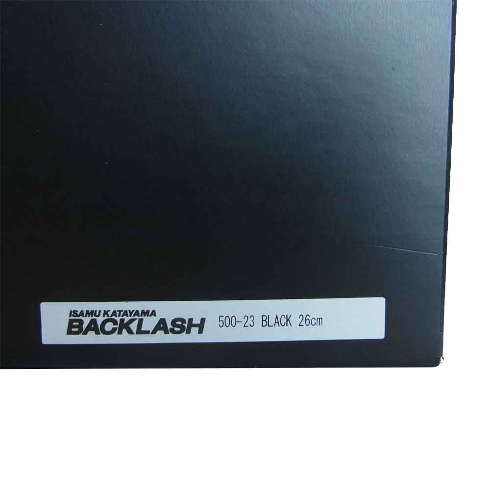 イサムカタヤマ バックラッシュ 500-23 ダブル ショルダー エンジニア ブーツ ブラック系 26cm【中古】