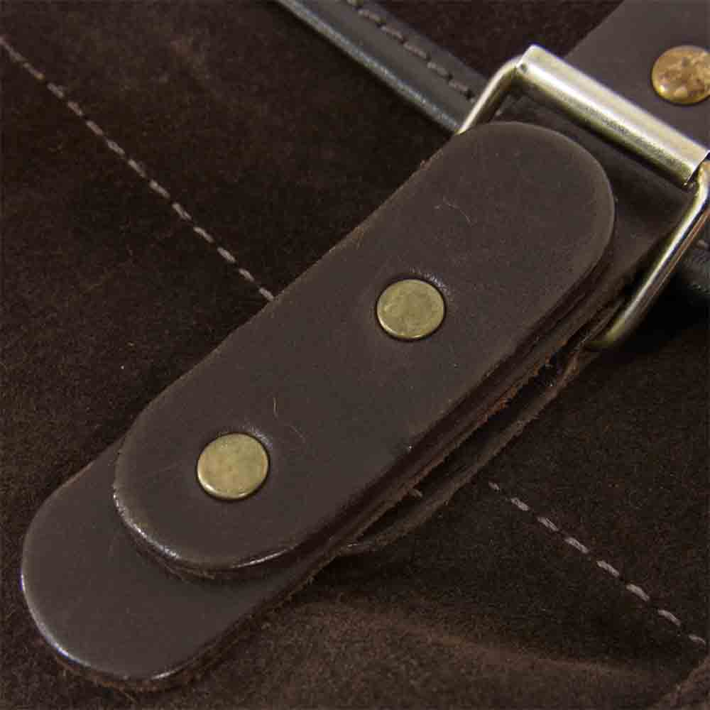 ビルアンバーグ レザー スエード ショルダー バッグ ブラウン系【中古】