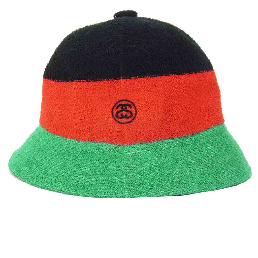 STUSSY ステューシー KANGOL ハット マルチカラー系【新古品】【未使用】【中古】
